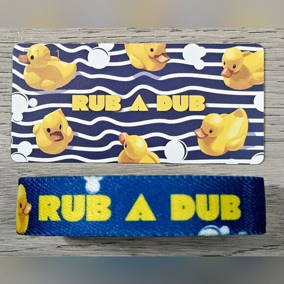 ZOX "RUB A DUB" #2181 RUBBER DUCKY SUMMER CUTE New Medium COLLECTIBLE Wristband - Picture 3 of 4